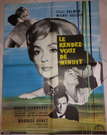 Le Rendez-vous De Minuit L. Palmer, M. Auclair, M. Ronet.1961 - Affiche 60x80 - TTB - Affiches & Posters