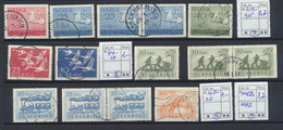4372 Sweden Sverige Schweden 1956 Uncomplete Set Of Used Stamps - Autres & Non Classés