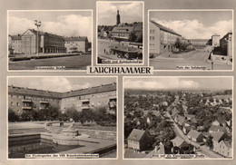DC1708 - Ak Lauchhammer Grünewalder Straße U.a. - Lauchhammer