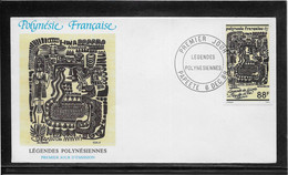 Polynésie - Enveloppe 1er Jour - FDC - TB - Briefe U. Dokumente