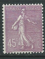 Semeuse Lignée   Yvert N° 197 *  Charnière Très Légère     Pla 4412 - 1903-60 Sower - Ligned