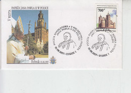 POLONIA 1997 -  Visita Papa - Annullo Speciale  .-. - Covers & Documents