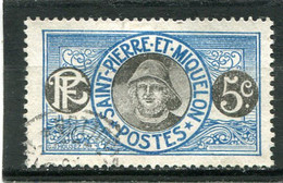 SAINT-PIERRE ET MIQUELON  N°  107  (Y&T)   (Oblitéré) - Unused Stamps