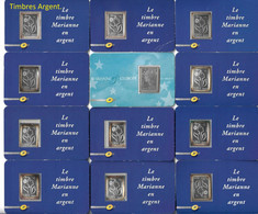 France Un Lot De Timbres Moderne (Timbres Argent, Blocs, Et Divers). - Other & Unclassified