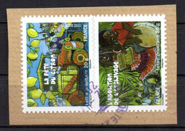 France Oblitéré Used  2011 Traditions Des Régions  N° 586 & 588 Cachet Rond - Andere & Zonder Classificatie