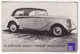 Petite Photo / Image 1960s 4,5 X 7 Cm - Voiture Automobile Armstrong Siddeley Typhoon Sports Saloon D2-377 - Autres & Non Classés