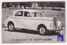 Petite Photo / Image 1960s 4,5 X 7 Cm - Voiture Automobile Wolseley Six Eighty Saloon D2-381 - Sonstige & Ohne Zuordnung