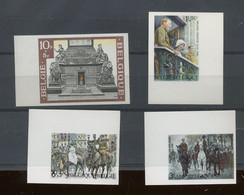 1968  Roi Albert Fete De L'Armistice 1474/1477** Tirage 370 Ex. - 1961-1980