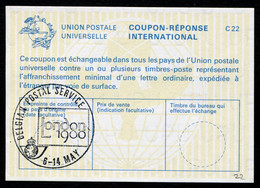 BELGIQUE  International Reply Coupon / Coupon Réponse International - Coupons-réponse Internationaux