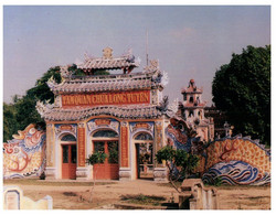 (II 25) (ep) Vietnam - 1 Postcard - UNESCO - Hoi An - Long Tuyen Pagoda - Budismo