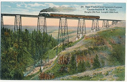 CAMAS PRAIRIE - N° 235 - STEEL VIADUCT OVER LAWYERS CANYON (CHEMIN DE FER) - Other & Unclassified