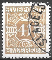 AFA # 19  Denmark   Avisporto Used    1915 - Fiscaux