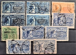 USA 1855-1917 - Canceled - Sc# E1-E11 - Special Delivery - Express & Recommandés