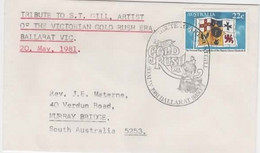 Australia PM 763 1981 The Gold Rush,pictorial Postmark - Postmark Collection