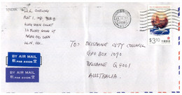 (II 26) Hong Kong - Cover Posted To Australia - 1997 & 1998 (2 Covers) - Covers & Documents