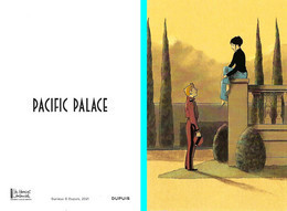 BD - Ex-libris Durieux - Pacific Palace - éd. Dupuis / Les Libraires Ensemble 2021 [Spirou - Exlibris] - Illustrateurs D - F