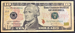 STATI UNITI 2004 10$  HAMILTON  +++SPL - Federal Reserve Notes (1928-...)