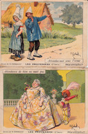 2 CARTES POSTALES ANCIENNES DE L'ILLUSTRATEUR GERBAULT - Autres & Non Classés