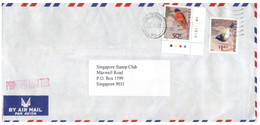 (II (ii) 31) Letter Posted From Hong Kong To Singapore & Australia (2 Covers) 1997 & 2007 - Andere & Zonder Classificatie