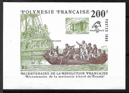 Polynésie  Bloc N° 15 Neuf * * TB  = MNH  VF        Voir Scans       - Blocks & Sheetlets