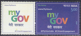 India - My Stamp New Issue 26-07-2020  (Yvert 3357) - Nuevos