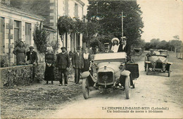 La Chapelle Basse Mer * Un Lendemain De Noces Mariage à St Simon * Automobile Voiture Ancienne De Marque BARRE Barré - La Chapelle Basse-Mer