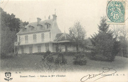 CPA FRANCE 89 "Dixmont, Château De Melle D'Eichthal" - Dixmont