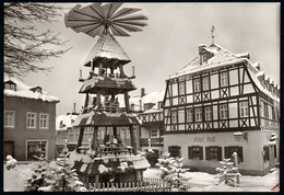 E8622 - TOP Zwönitz Hotel Roß Pyramide - Bild Und Heimat Reichenbach - Zwönitz