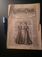 Mode Und Haus – Illustrirtes Universalblatt Für Die Familie, Berlin, 16. Jahrgang, Nr. 13, 3. Juli 1900, 8 Seiten - Fashion