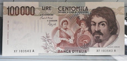 ITALY - P.110bX – 100.000 LIRE 1983 XF/aUNC, Serie Sostitutiva XF A - RARA - 100000 Liras