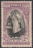 Tonga 1938 MH Sc #71 2p Queen Salote Inscribed 1918-1938 - Tonga (...-1970)