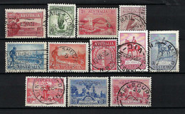 AUSTRALIE 1927-1936: Lot De Belles Oblitérations - Oblitérés