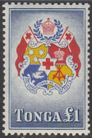 Tonga 1953 MH Sc #113 1pd Coat Of Arms Of Tonga - Tonga (...-1970)