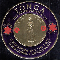Tonga 1965 MH Sc #C15 4sh6p In Red On 2sh9p Coin - Tonga (...-1970)
