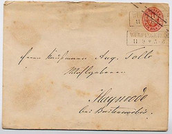 PREUSSEN U26B Umschlag Wülfingerode-Haynrode 1863 Kat. 50,00 € - Ganzsachen