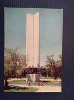 KYRGYZSTAN. BISHKEK CAPITAL. Friendship Monument USSR PC 1977 Stationery - Kirghizistan