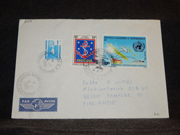 New Caledonia 1985 Air Mail Cover To Finland__(3019) - Briefe U. Dokumente