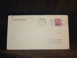 New Zealand 1947 Wellingyon Slogan Cancellation Cover__(1347) - Lettres & Documents