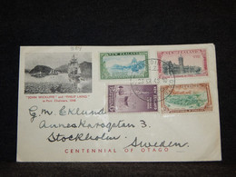 New Zealand 1948 Cover To Sweden__(984) - Storia Postale