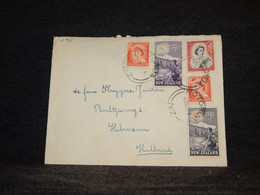 New Zealand 1950's Cover To Netherlands__(1195) - Storia Postale