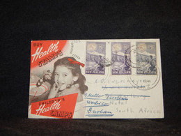 New Zealand 1950's Cover To South Africa__(1327) - Storia Postale