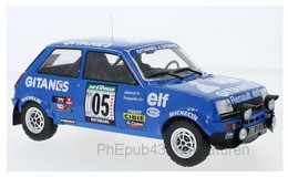 Renault 5 Alpine - Guy Frequelin/J.Delaval - Bandama 1978 #5 - Ixo 1:18 - Ixo