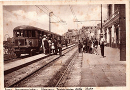 TORRE ANNUNZIATA - STAZIONE FERROVIARIA DELLO STATO - ED.SORRIENTO - FOTO D'AMORE - NVG FG - C01087 - Torre Annunziata