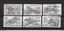 LOTE 2186 ///  CHECOSLOVAQUIA 1978 YVERT Nº: 2297/2302  ¡¡¡ OFERTA - LIQUIDATION - JE LIQUIDE !!! - Used Stamps