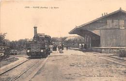 ¤¤    -   TUFFE   -  La Gare   -  Train , Chemin De Fer   -   ¤¤ - Tuffe