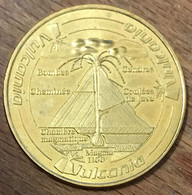 63 VULCANIA VOLCAN EN COUPE MDP 2015 MÉDAILLE SOUVENIR MONNAIE DE PARIS JETON TOURISTIQUE MEDALS COINS TOKENS - 2015