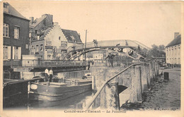 59-CONDE-SUR-L'ESCAUT- LA PASSERELLE - Conde Sur Escaut