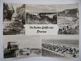 PREROW Auf Dem Darß - Mehrbildkarte - Posted 1974 - Seebad Prerow