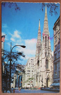 USA UNITED STATES SAINT PATRICK CATHEDRAL CHURCH NEW YORK POSTCARD ANSICHTSKARTE PICTURE CARTOLINA PHOTO CARD - Lake George