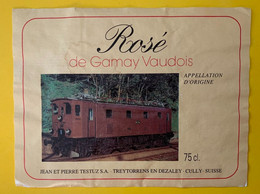 18347 - Rosé De Gamay  Locomotive - Trenes